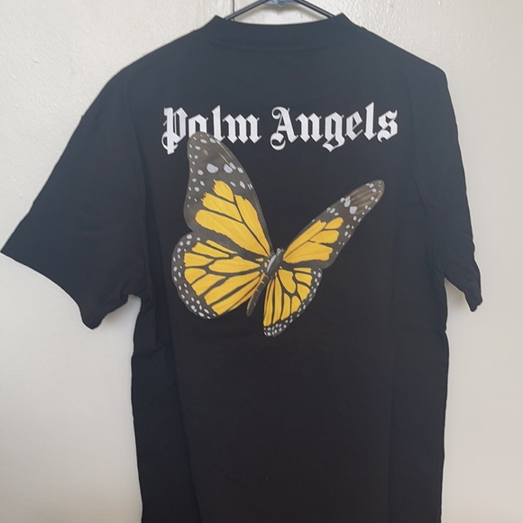 Men’s Palm Angels Black Graphic Tee Shirt - Large - Picture 4 of 4